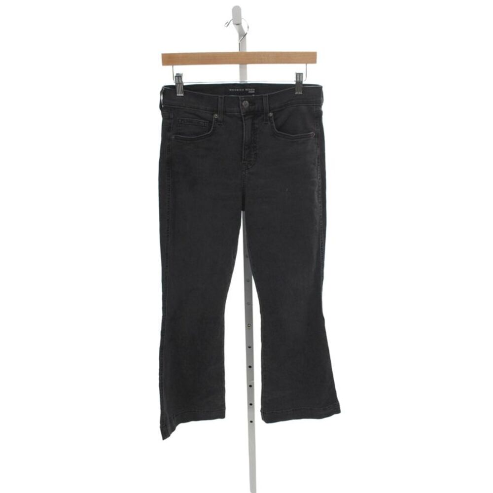 Veronica Beard Women Cropped High Rise Black Jeans Size 29